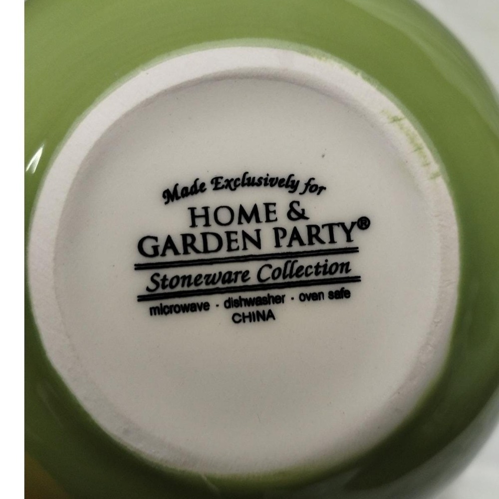 Home & Garden Party Stoneware 3 Section Condiment Server with Fish Spreader - Picture 6 of 12